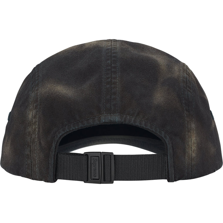 SUPREME OVERDYED CAMP CAP-BLACK