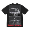SUPREME PARIS IS BURNING TEE-BLACK