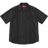 SUPREME PINTUCK S/S SHIRT-BLACK