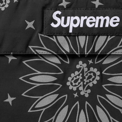 SUPREME REFLECTIVE BANDANA ANORAK-BLACK