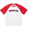SUPREME RHINESTONE RAGLAN S/S TOP-WHITE