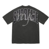 SUPREME RHINESTONE SCRIPT S/S TOP-BLACK