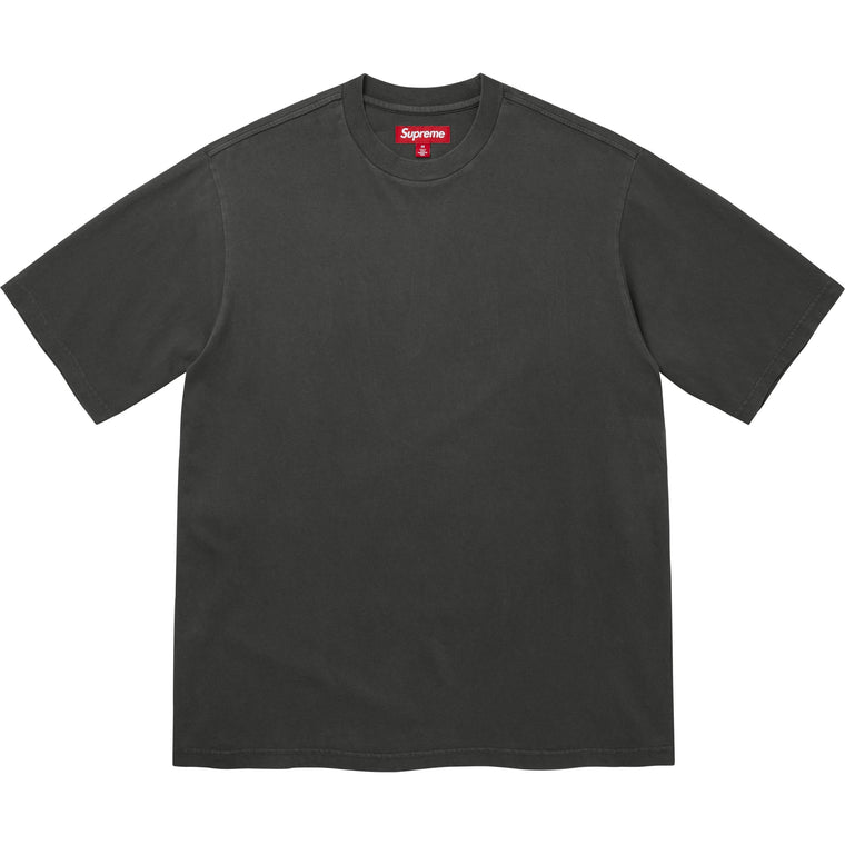 SUPREME RHINESTONE SCRIPT S/S TOP-BLACK