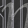 SUPREME RHINESTONE SCRIPT S/S TOP-BLACK
