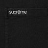 SUPREME S/S POCKET TEE-BLACK