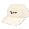 SUPREME SEQUIN DENIM CLASSIC LOGO 6-PANEL-WHITE