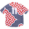 SUPREME SHOP S LOGO BASEBALL HENLEY-FLAG-NEW YORK