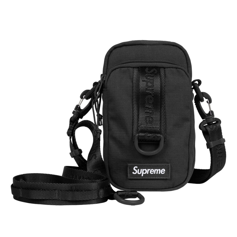 SUPREME SHOULDER BAG-BLACK - Popcorn Store