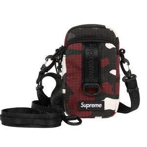 SUPREME SHOULDER BAG-RED CAMO