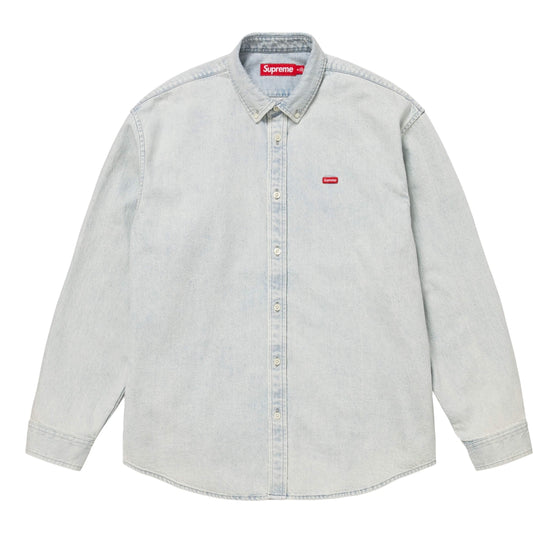 SUPREME SMALL BOX DENIM SHIRT-LIGHT BLUE