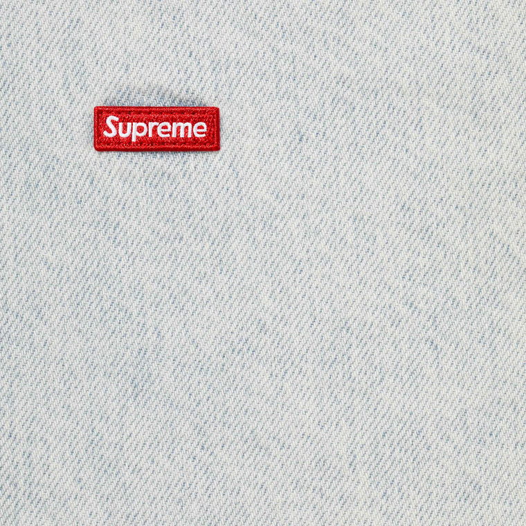 SUPREME SMALL BOX DENIM SHIRT-LIGHT BLUE