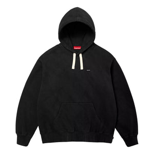 SUPREME SMALL BOX DRAWCORD HOODED SWEATSHIRT-BLACK