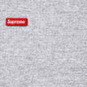 SUPREME SMALL BOX DRAWCORD HOODED SWEATSHIRT-HEATHER GREY