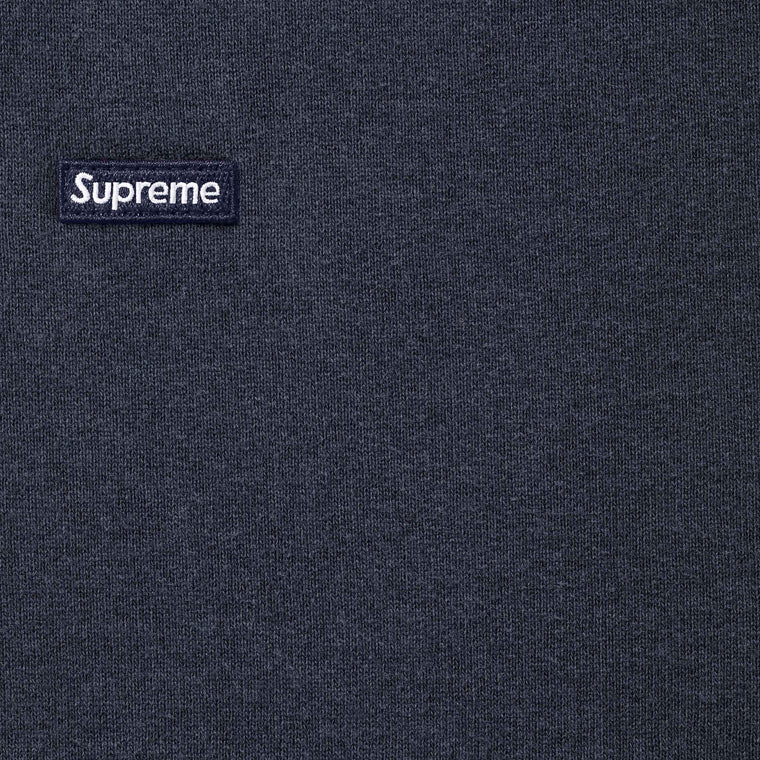 SUPREME SMALL BOX DRAWCORD HOODED SWEATSHIRT-NAVY