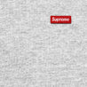 SUPREME SMALL BOX HALF ZIP PULLOVER-HEATHER GREY