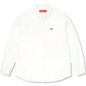 SUPREME SMALL BOX SHIRT-WHITE