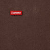 SUPREME SMALL BOX TEE-DARK BROWN