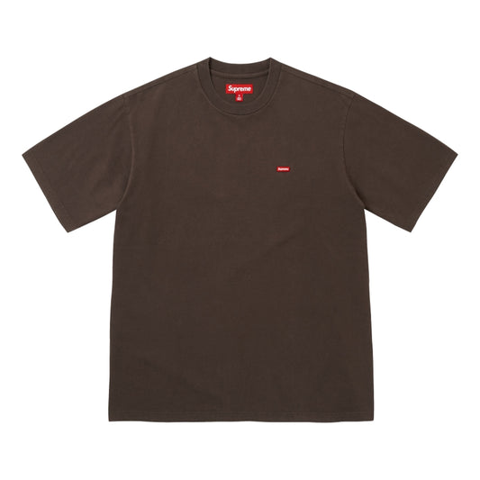 SUPREME SMALL BOX TEE-DARK BROWN