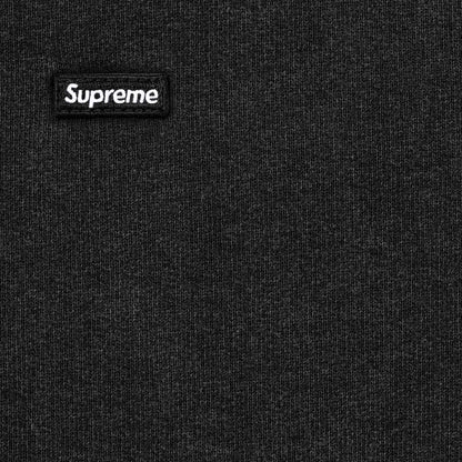 SUPREME SMALL BOX ZIP UP HOODED SWEATSHIRT-BLACK