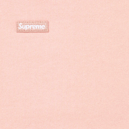 SUPREME SMALL BOX ZIP UP HOODED SWEATSHIRT-LIGHT PINK