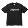 SUPREME SPEED TEE-BLACK