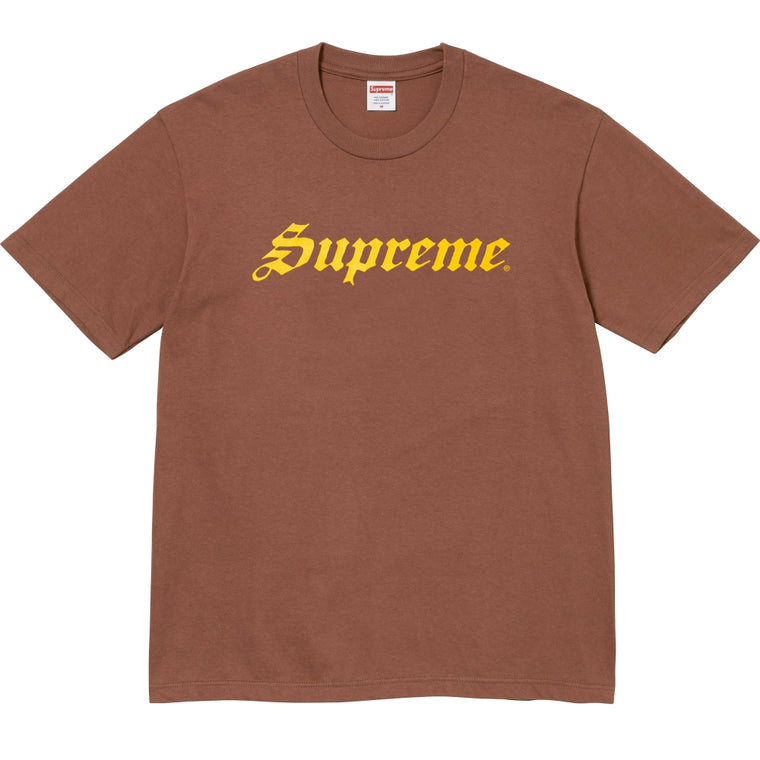 SUPREME SPEED TEE-BROWN