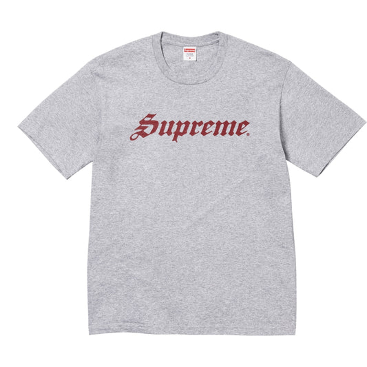 SUPREME SPEED TEE-HEATHER GREY