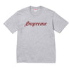 SUPREME SPEED TEE-HEATHER GREY