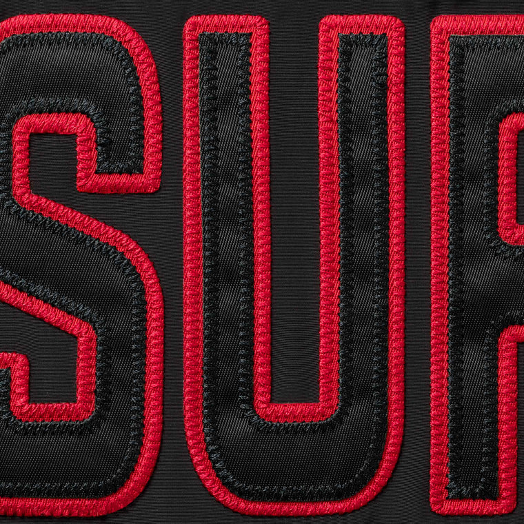 SUPREME SPELLOUT COACHES JACKET-BLACK