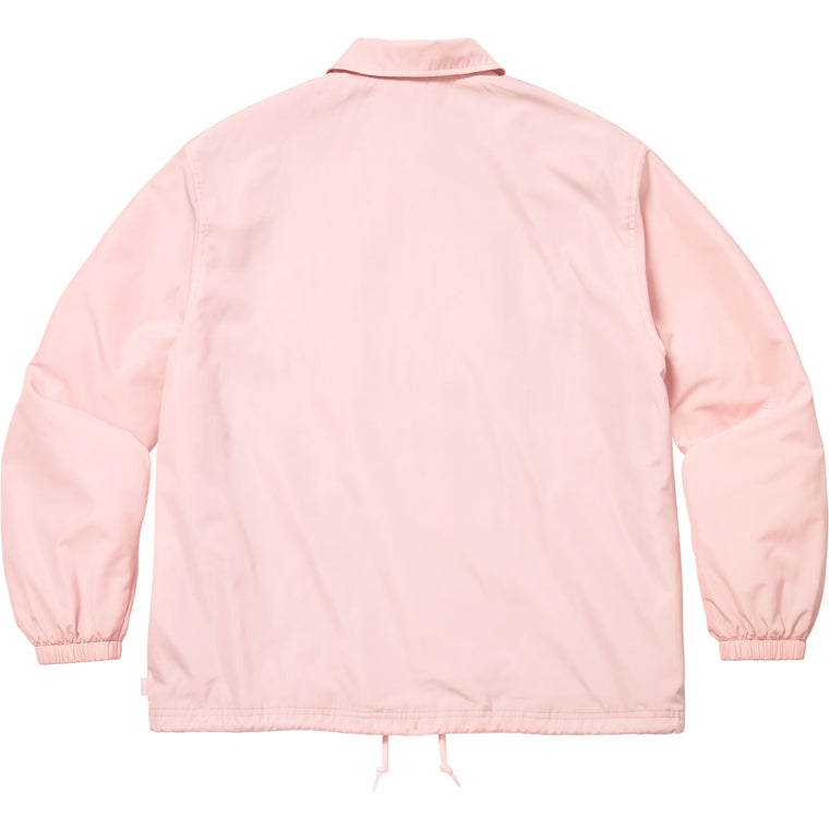 SUPREME SPELLOUT COACHES JACKET-PINK