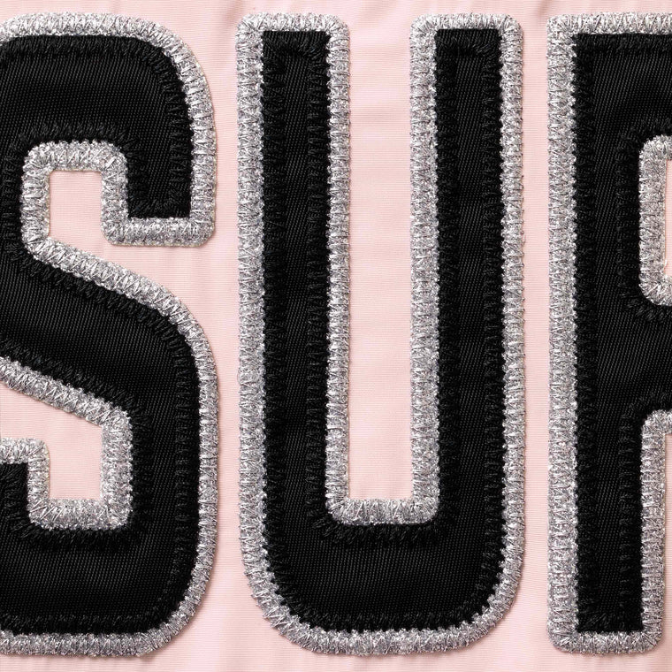 SUPREME SPELLOUT COACHES JACKET-PINK