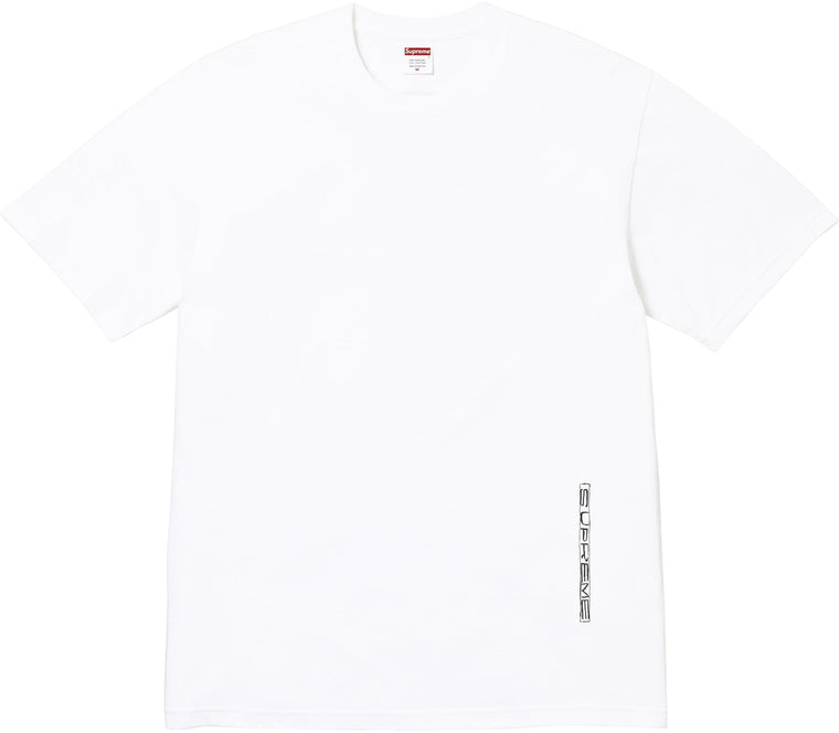 SUPREME SUPPER TEE-WHITE
