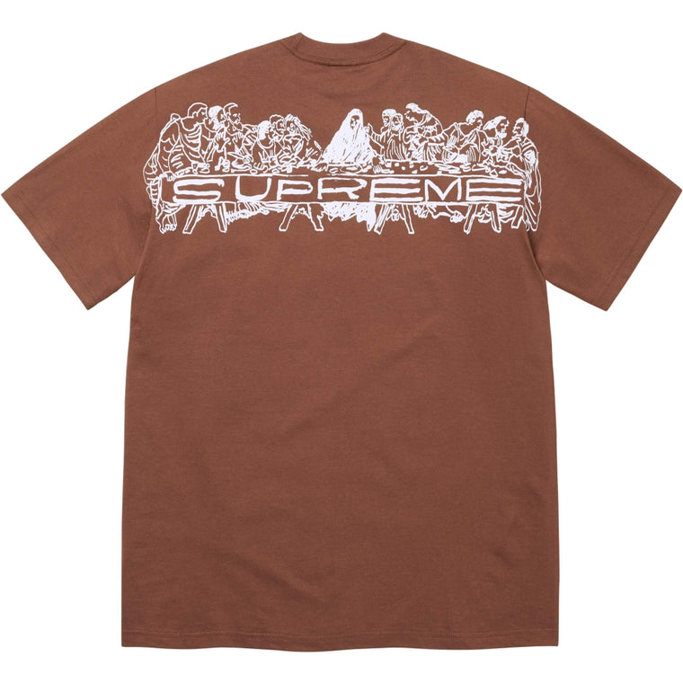 SUPREME SUPPER TEE-BROWN