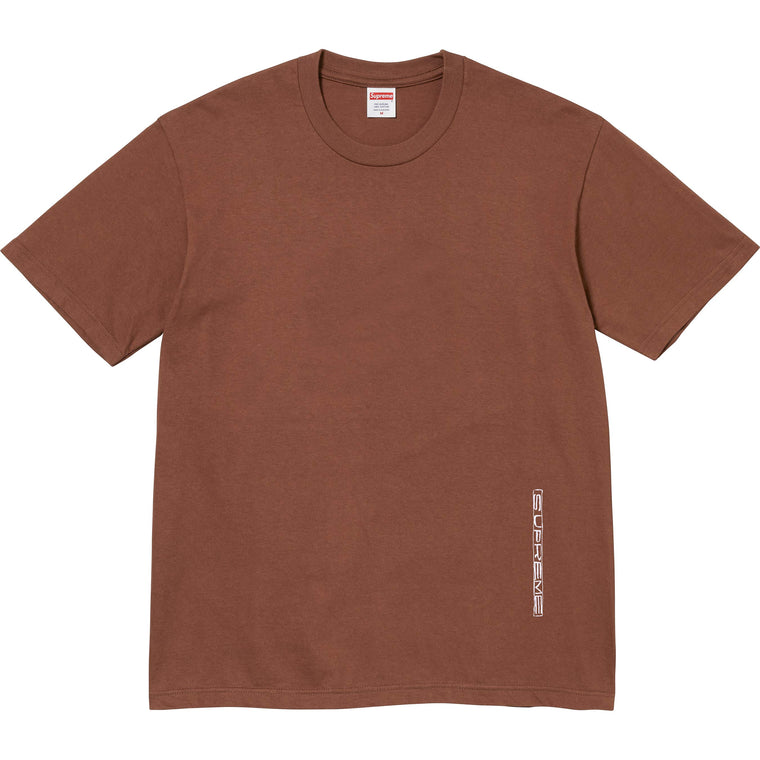 SUPREME SUPPER TEE-BROWN