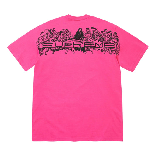 SUPREME SUPPER TEE-FUCHSIA