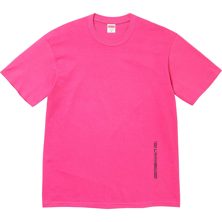 SUPREME SUPPER TEE-FUCHSIA