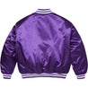 SUPREME CHAMPION SATIN VARSITY JACKET-PURPLE