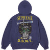 SUPREME DSNY ZIP UP HOODED SWEATSHIRT-NAVY
