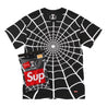 SUPREME HANES® SPIDER-MAN TAGLESS TEES (2 PACK)-BLACK