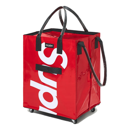 SUPREME HULKEN ROLLING TOTE BAG-RED