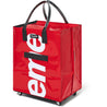 SUPREME HULKEN ROLLING TOTE BAG-RED