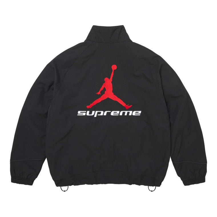 SUPREME JORDAN® TRACK JACKET-BLACK