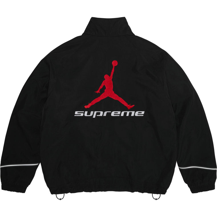 SUPREME JORDAN® TRACK JACKET-BLACK