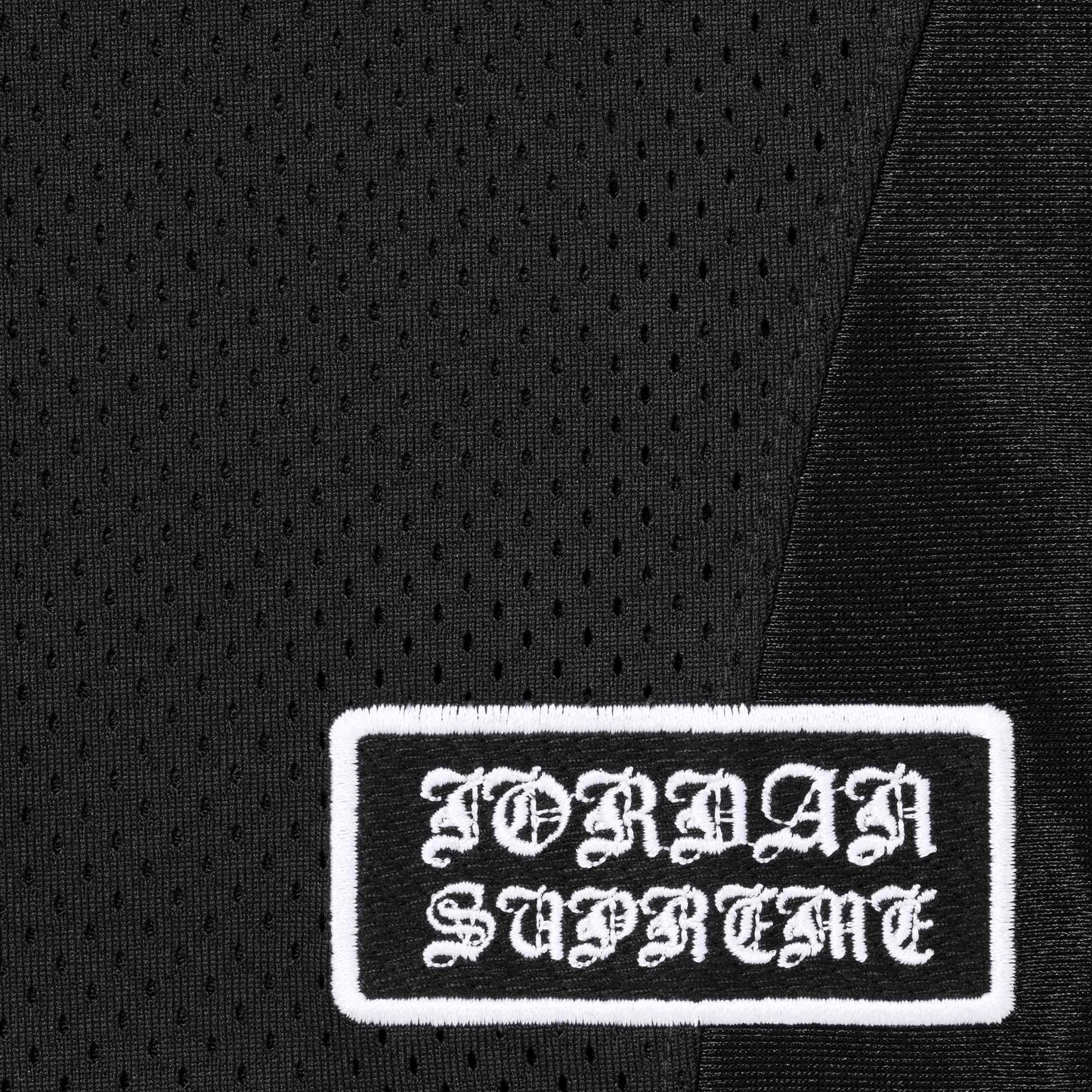 SUPREME JORDAN® WARM UP JERSEY-BLACK