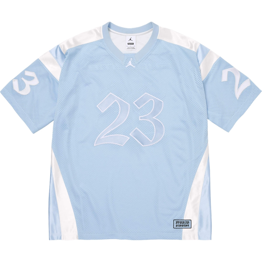 SUPREME JORDAN® WARM UP JERSEY-LIGHT BLUE