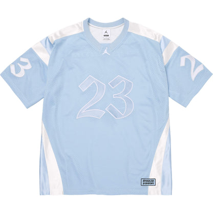 SUPREME JORDAN® WARM UP JERSEY-LIGHT BLUE