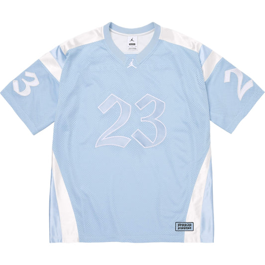 SUPREME JORDAN® WARM UP JERSEY-LIGHT BLUE