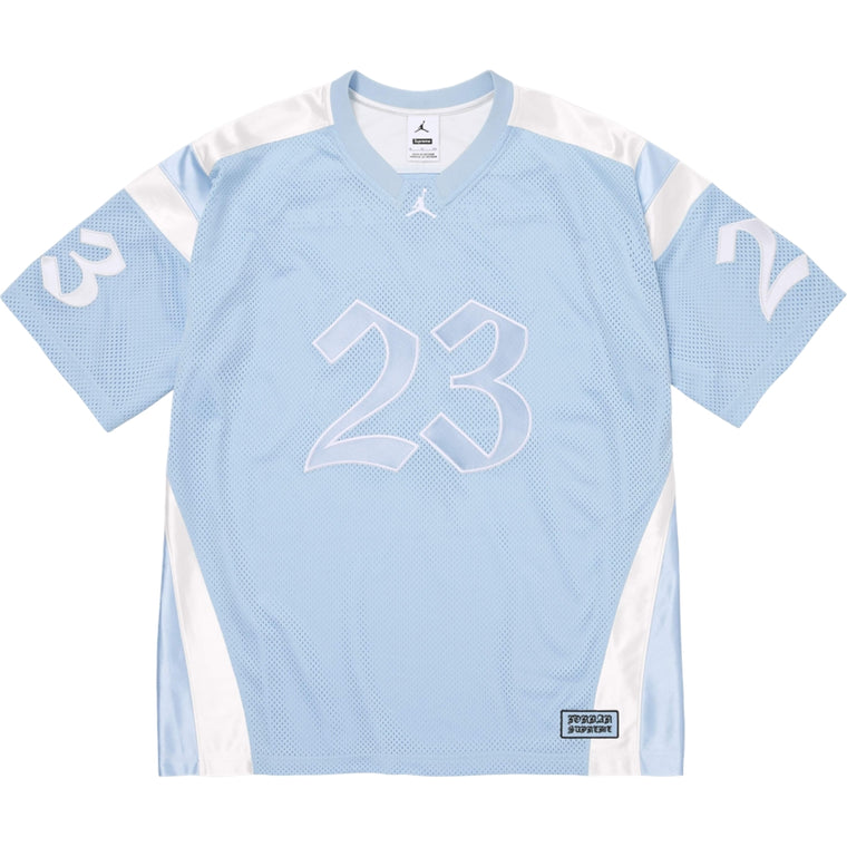 SUPREME JORDAN® WARM UP JERSEY-LIGHT BLUE