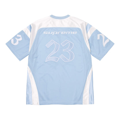 SUPREME JORDAN® WARM UP JERSEY-LIGHT BLUE