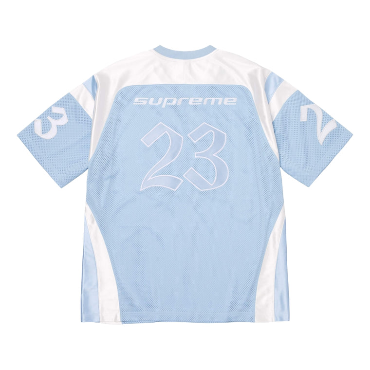 SUPREME JORDAN® WARM UP JERSEY-LIGHT BLUE